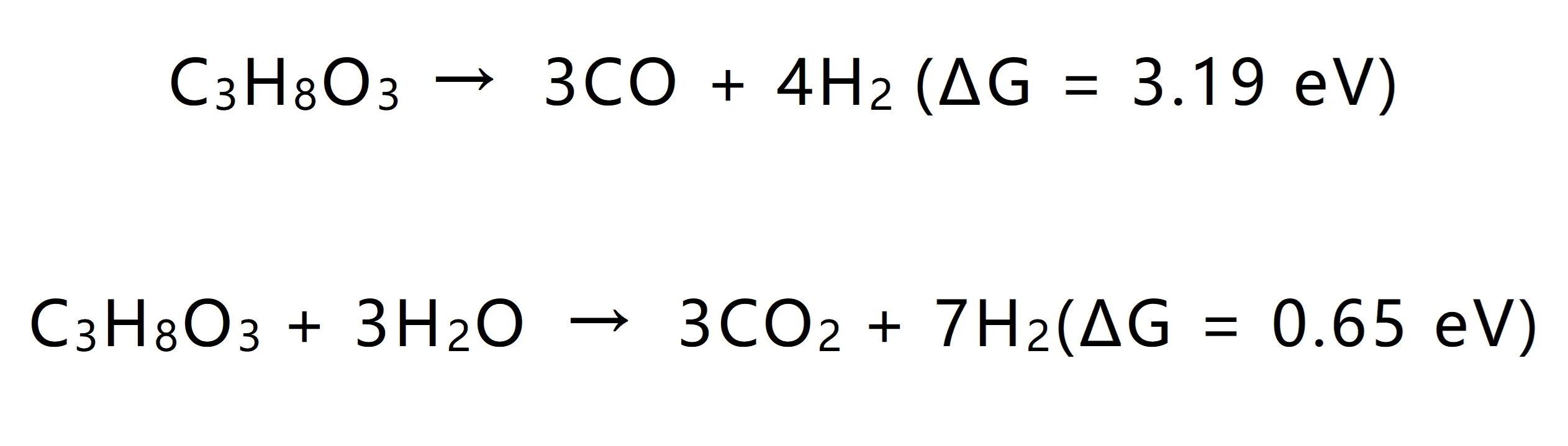 co₂的生成比co的生成更有利公式